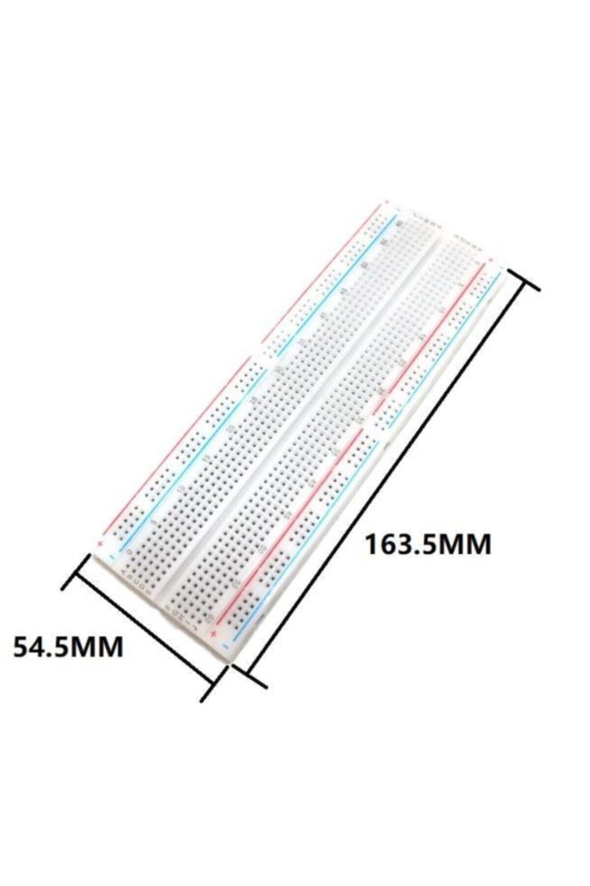 MB-102 Breadboard 830 Bağlantı Noktalı