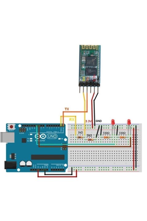 Hc06 Arduino Bluetooth Mod&uuml;l Serial Uart Module Arduino