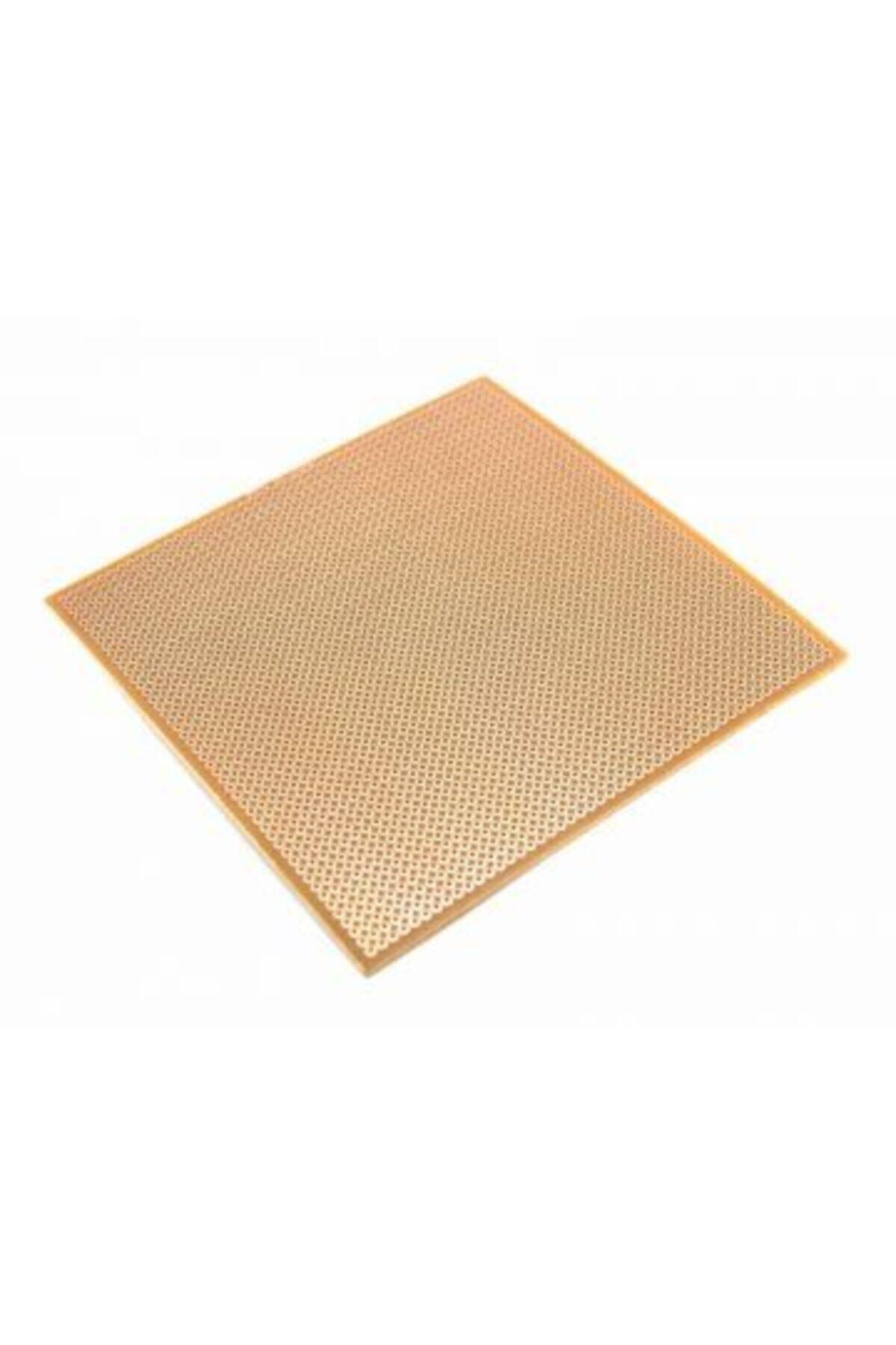 12x12 cm Tek Y&uuml;zl&uuml; Delikli Bakır Plaket