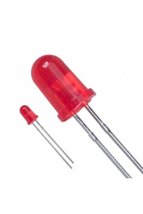 5 mm Kırmızı LED İki Bacaklı
