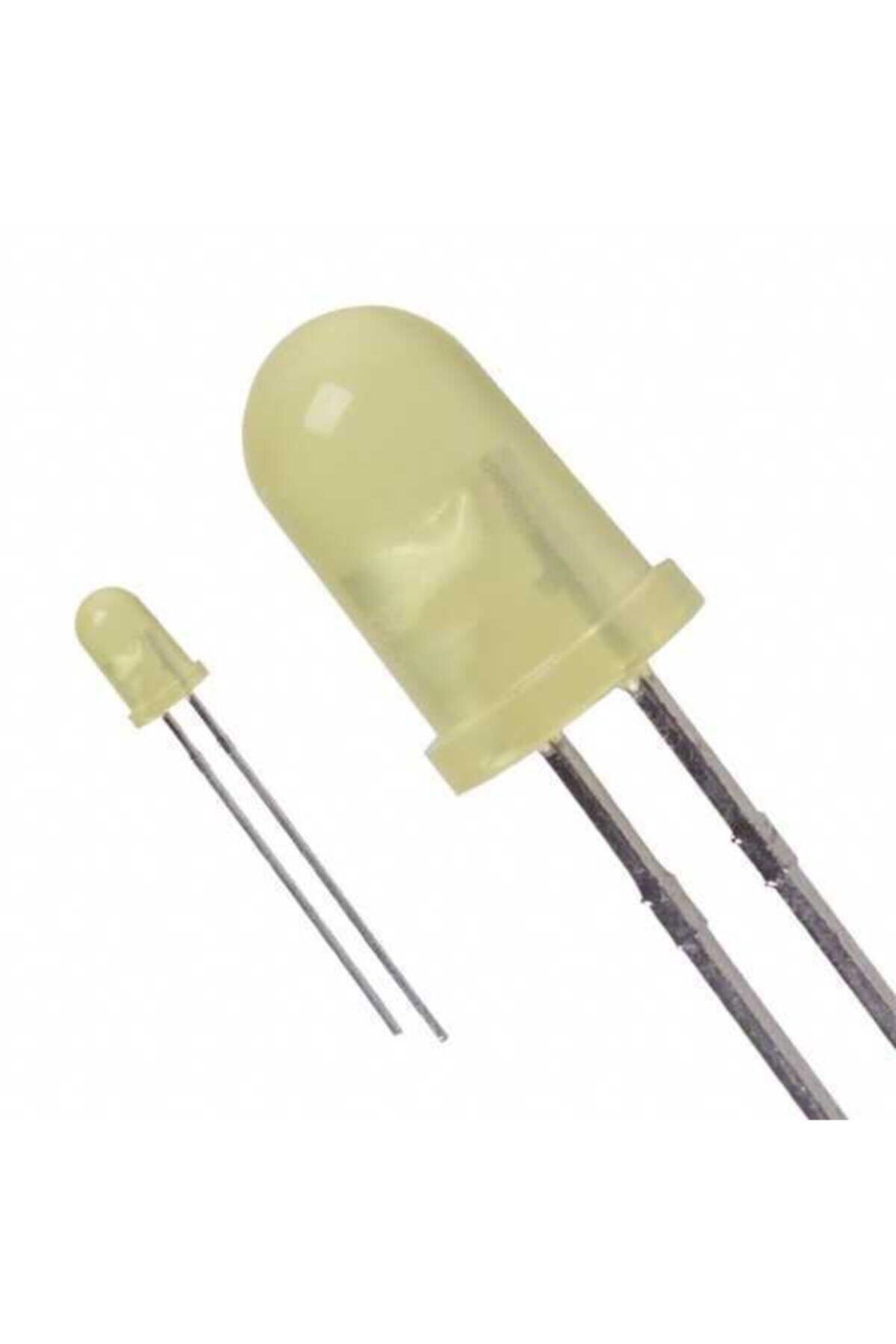 5 mm Sarı LED İki Bacaklı