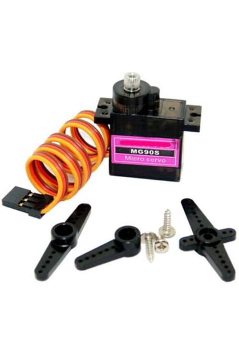 Tower Pro Mg90 Micro Servo Motor Metal Dişli 180 Derece 9g