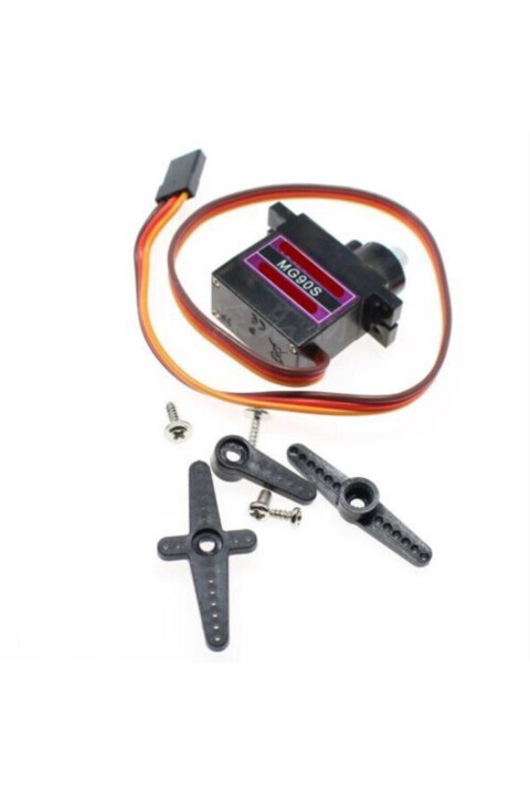 Tower Pro Mg90 Micro Servo Motor Metal Dişli 180 Derece 9g