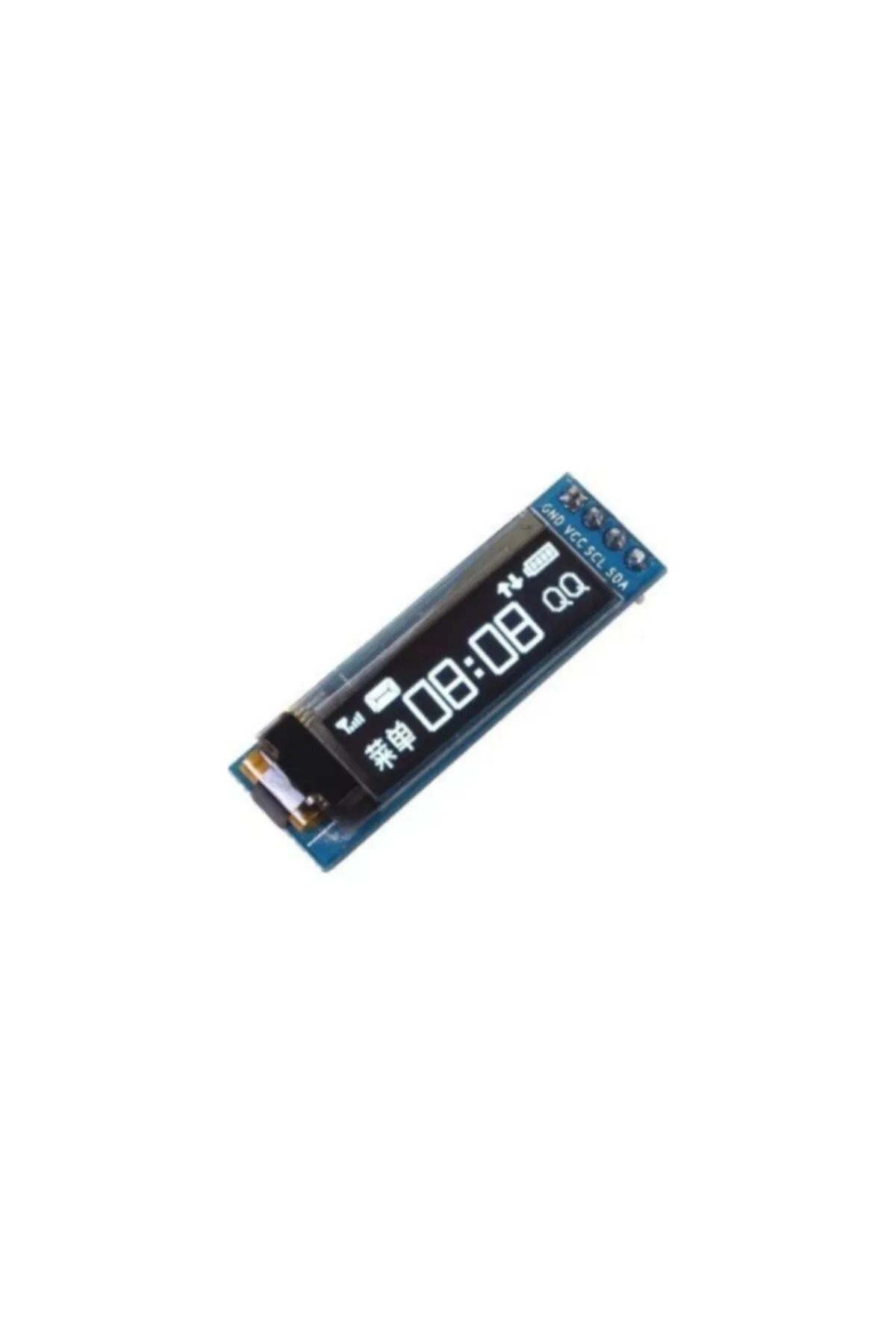 0.91 Inch Oled Ekran I2c 128&times;32 Ssd1306 &ndash; Ince Mini Display Mavi Arduino