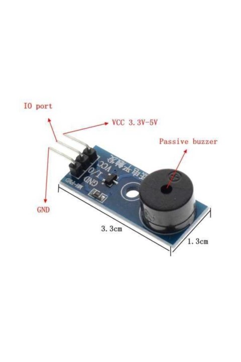 5v Buzzer Mod&uuml;l Arduino Alarm &ndash; Piezo Ses Uyarı Kartı