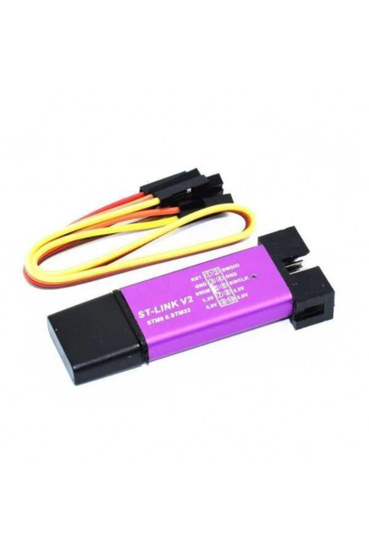 St-link V2 Mini Klon Programlayıcı - Stm32 Ve Stm8 St Link Usb Stm Programlama Cihazı