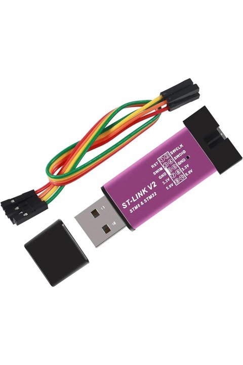 St-link V2 Mini Klon Programlayıcı - Stm32 Ve Stm8 St Link Usb Stm Programlama Cihazı
