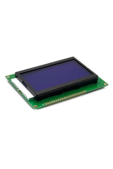 12864B V2.0 Grafik LCD Ekran Mod&uuml;l&uuml; - Mavi Renkli