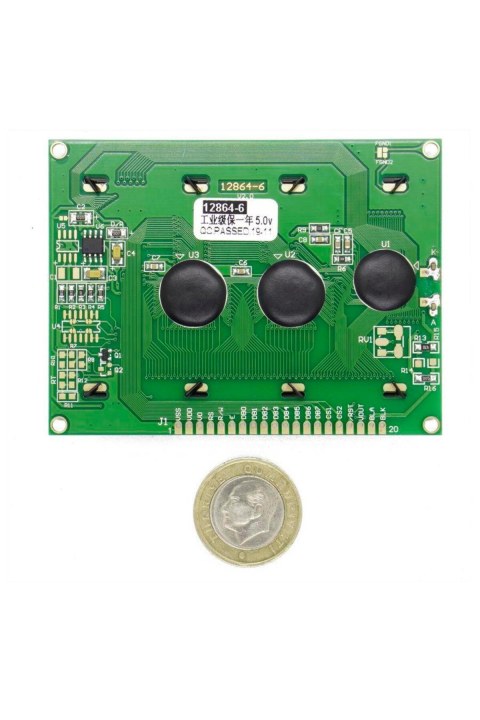 12864B V2.0 Grafik LCD Ekran Mod&uuml;l&uuml; - Mavi Renkli