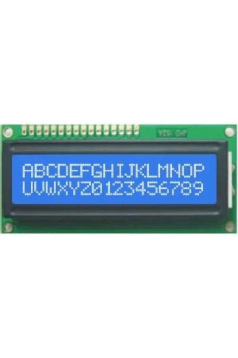 16x2 Lcd Ekran - Mavi 2 X 16 Screen Display