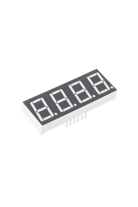 4 Haneli 14 Mm 7 Segment Display Ortak Katot Kırmızı