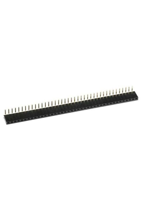 1x40 Dişi Header 90 Derece 2.54mm Standart Boy 40 Pin