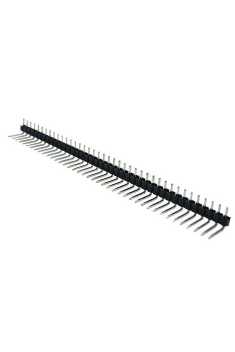 1x40 Erkek Header 90 Derece 40 Pin 2.54mm Standart Boy