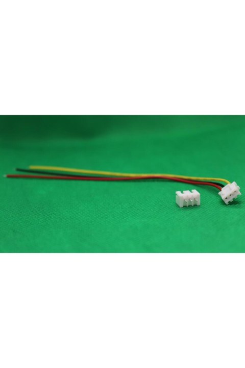 3 Pin Dişi-erkek Kablolu Tunik Soket Seti 2.54mm - 10 Cm