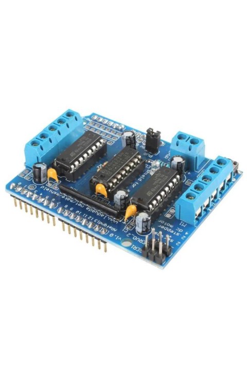 L293d Motor S&uuml;r&uuml;c&uuml; Shield Arduino Dc Motor Servo Ve Step Motor S&uuml;r&uuml;c&uuml;