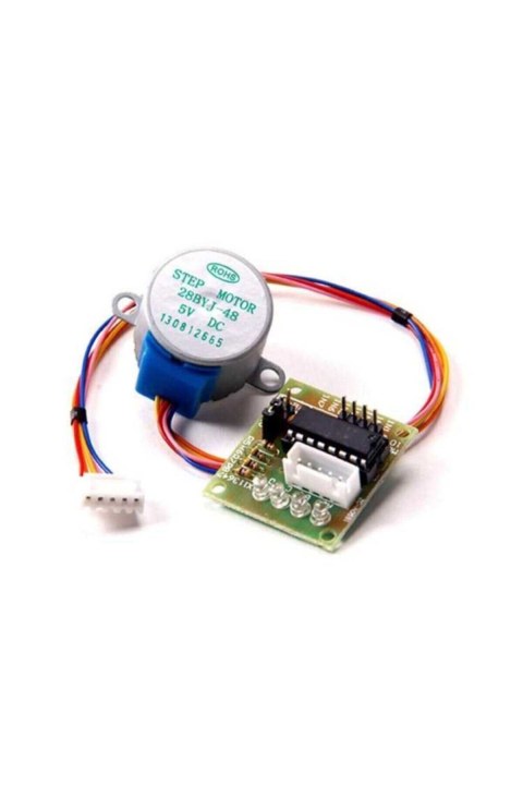 28 Byj-48 Red&uuml;kt&ouml;rl&uuml; Step Motor Ve Uln2003a Step Motor S&uuml;r&uuml;c&uuml; Kartı