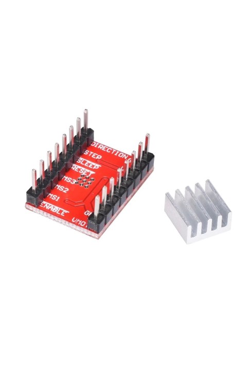 Step Motor S&uuml;r&uuml;c&uuml; Kartı A4988 Soğutuculu