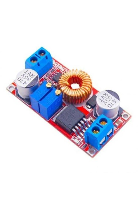 5a Xl4015 Dc-dc Step Down Ayarlanabilir G&uuml;&ccedil; Kaynağı Mod&uuml;l&uuml; Akım Ve Voltaj Ayarlı Kırmızı Mod&uuml;l