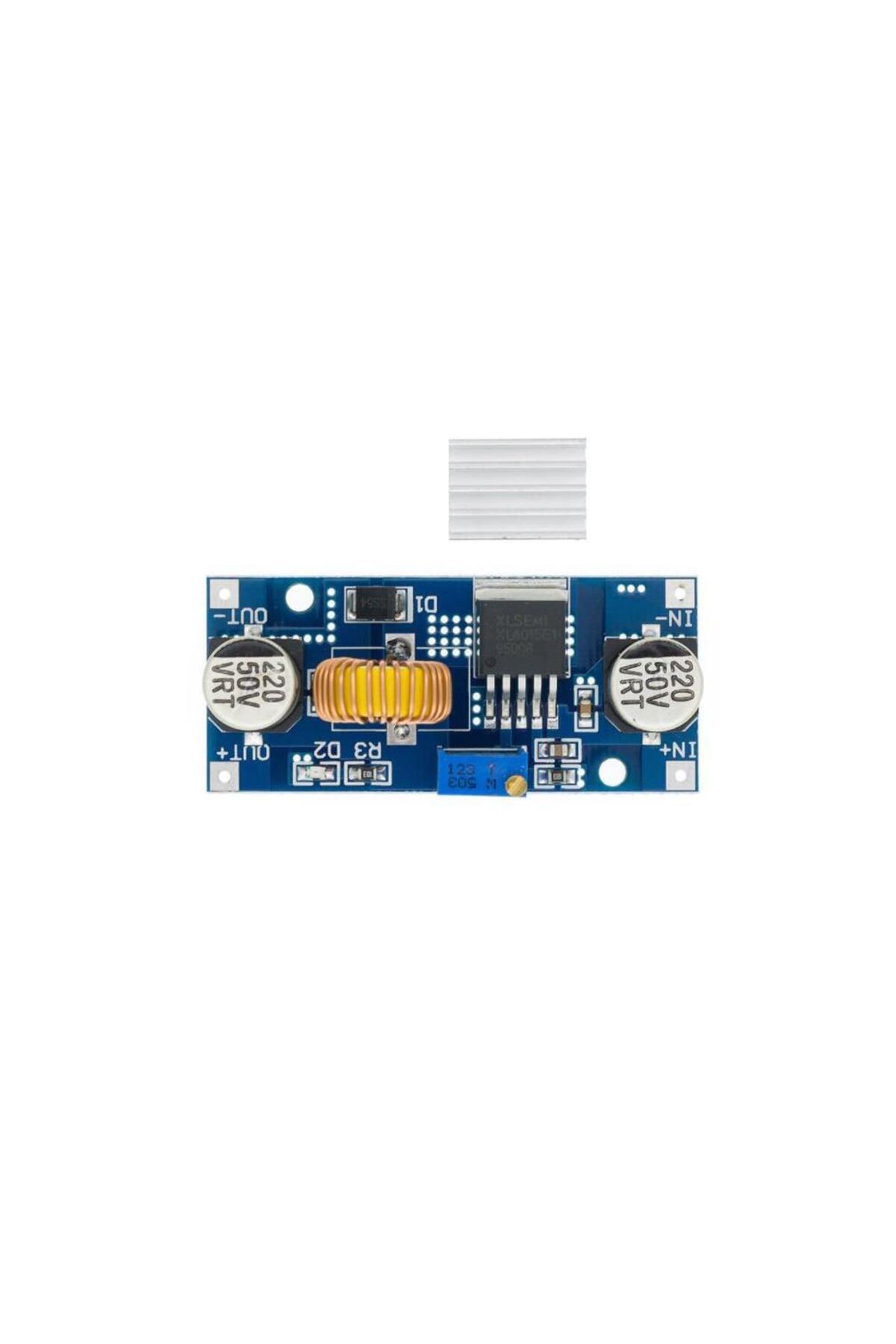 Xl4015 5a Ayarlanabilir Dc Dc Voltaj D&uuml;ş&uuml;r&uuml;c&uuml;(soğutuculu)