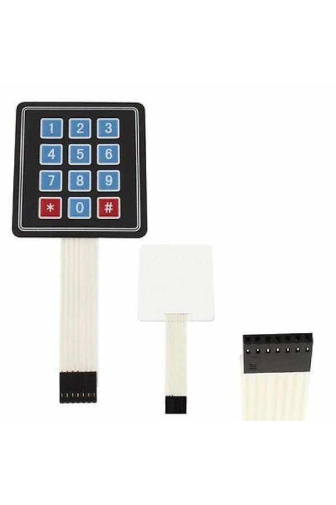 4x3 - 12 Buton Membran Tuş Takımı Keypad Klavye Arduino