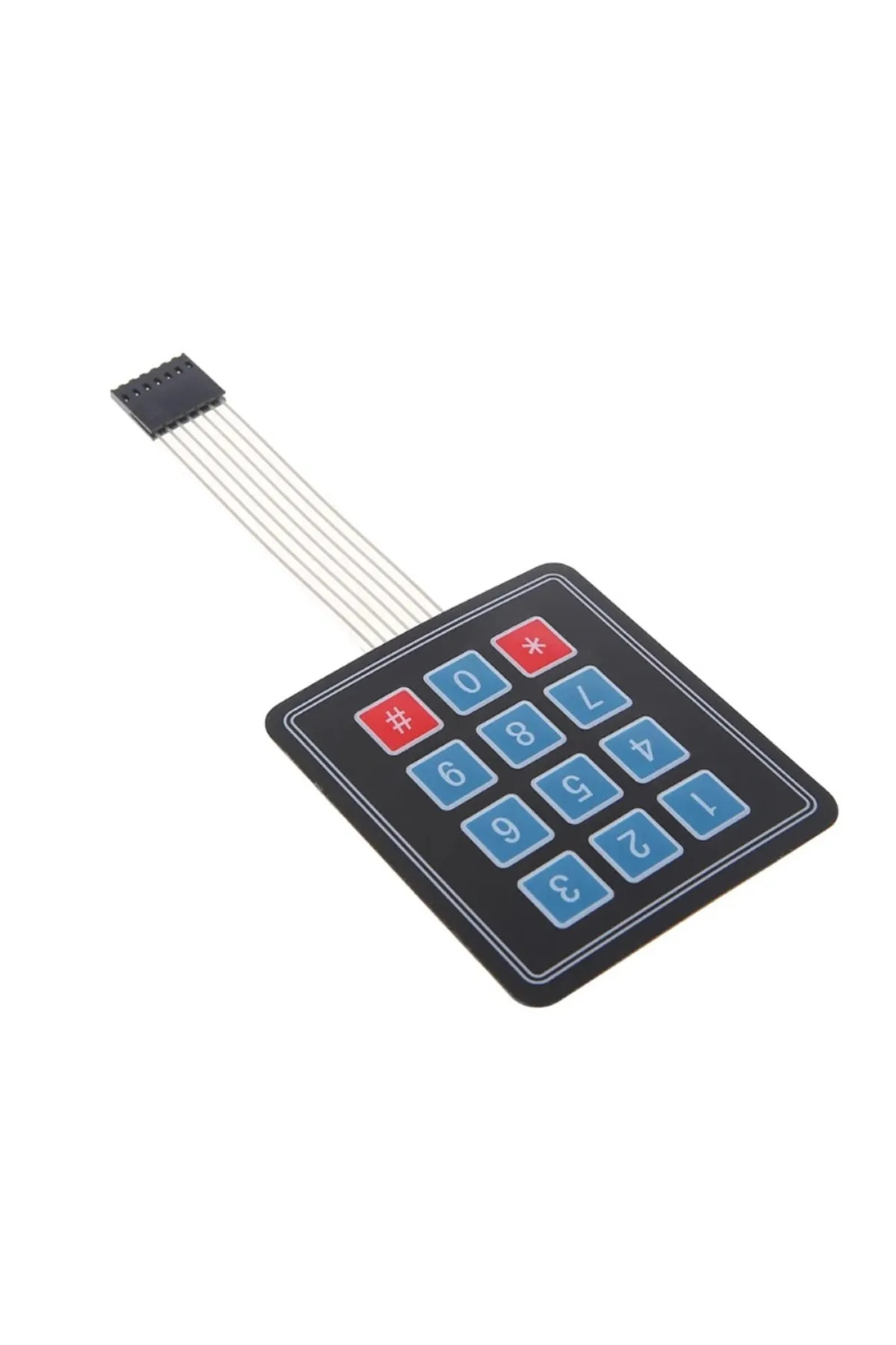 4x3 - 12 Buton Membran Tuş Takımı Keypad Klavye Arduino