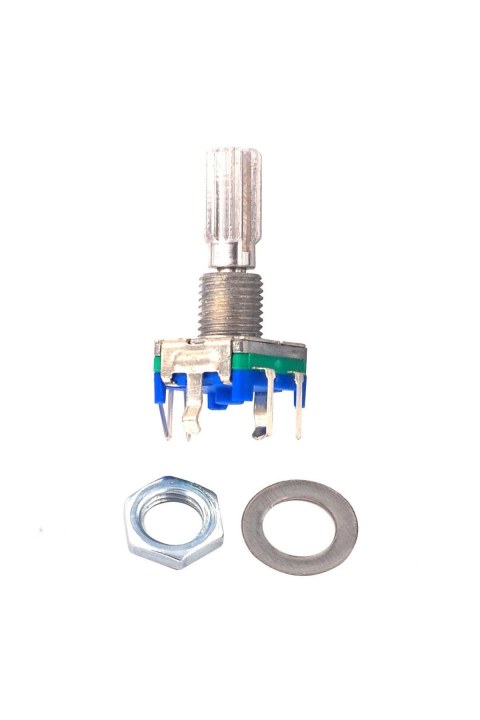 Ec11 Rotary Encoder Butonlu 20 Adım Pwm 360 Derece D&ouml;ner Butonlu Dijital Potansiyometre Menu Motor