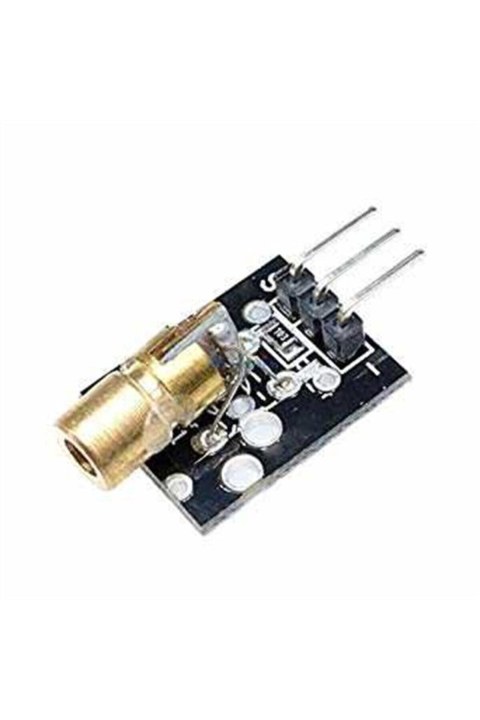Lazer Sens&ouml;r - 650nm, 5v, 5mw Lazer Mod&uuml;l 3 Pin