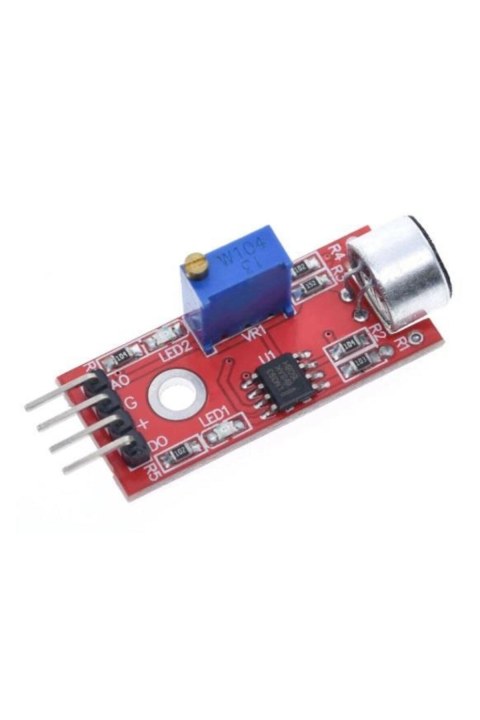 Ses Sens&ouml;r Mod&uuml;l&uuml; Mikrofon Analog Dijital &Ccedil;ıkış Arduino Ses Sens&ouml;r&uuml;