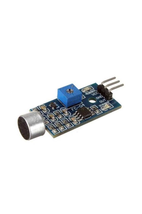 Ses Sens&ouml;r&uuml; G&uuml;r&uuml;lt&uuml;-ses Algılama Mod&uuml;l&uuml; Tek Dijital &Ccedil;ıkış &ndash; Arduino