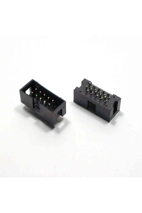 10 Pin Idc Konnekt&ouml;r Erkek 180 Derece