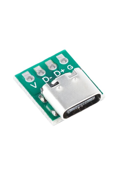Usb Type C 4 Pin Dıp &Ccedil;evirici 2.54 mm &ndash; Type C Adapt&ouml;r Pcb