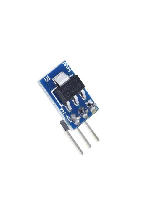 Ams1117 3.3 v Reg&uuml;lat&ouml;r Kartı 3v3 Step- Down G&uuml;&ccedil; Kaynağı Mod&uuml;l&uuml; Dikey