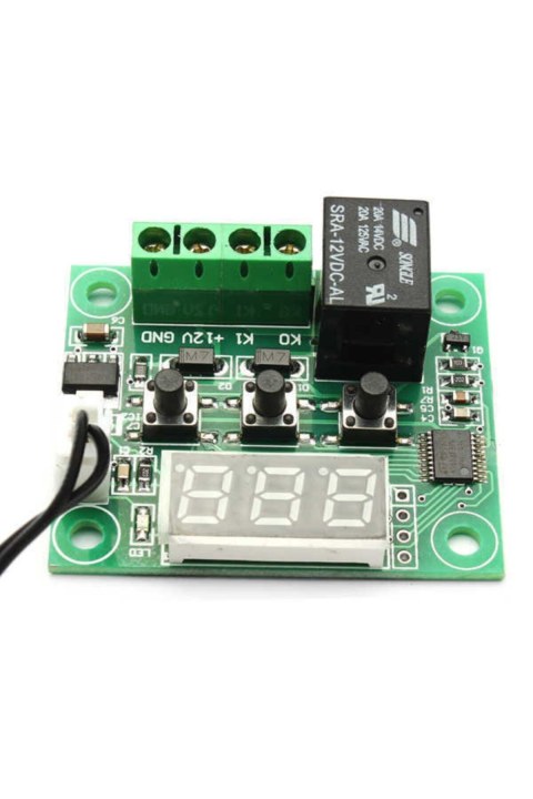 W1209 Dijital Termostat 12V Sıcaklık Kontrol Kartı
