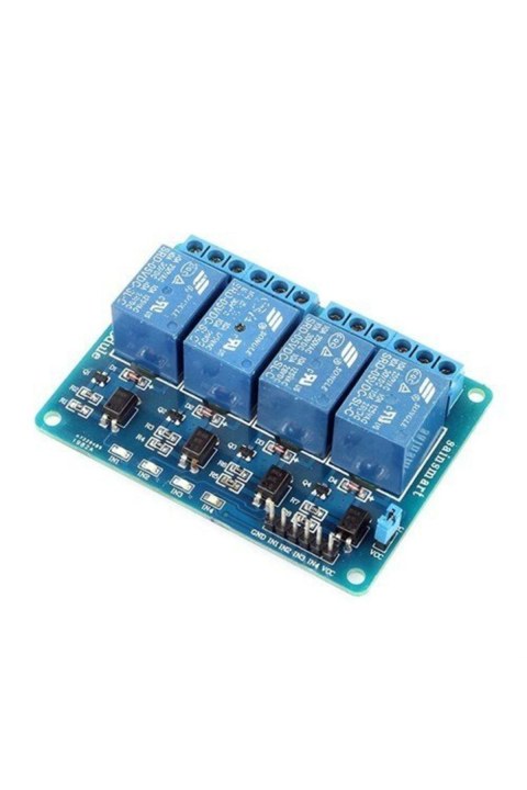 5V 4 Kanal R&ouml;le Mod&uuml;l&uuml; Arduino Kontrol Kartı