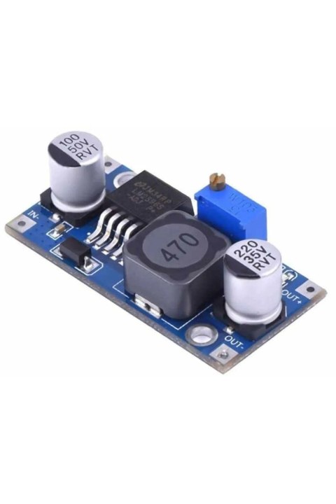 LM2596 Ayarlanabilir DC-DC Voltaj D&uuml;ş&uuml;r&uuml;c&uuml; Mod&uuml;l