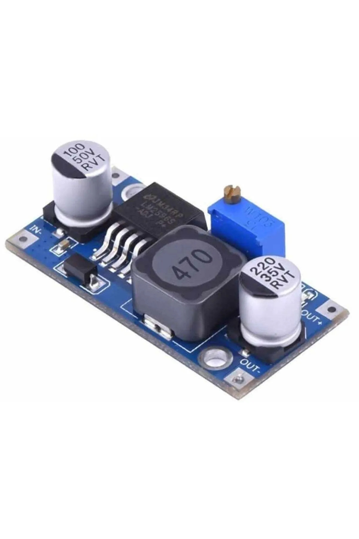 LM2596 Ayarlanabilir DC-DC Voltaj D&uuml;ş&uuml;r&uuml;c&uuml; Mod&uuml;l