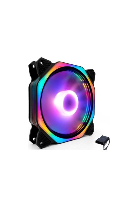 120 mm Rainbow LED Kasa Fanı Molex Bağlantılı