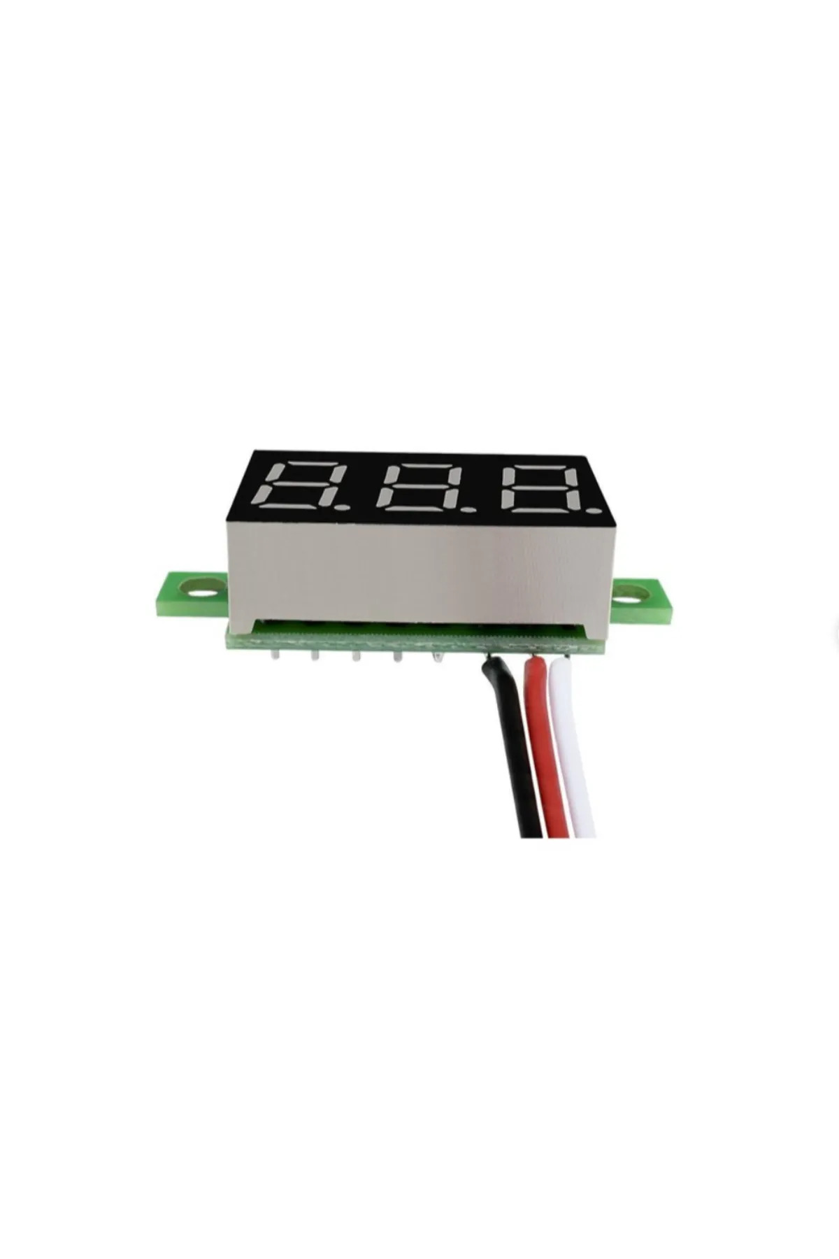 Mini Dijital Voltmetre DC 0&ndash;100V 3 Kablolu