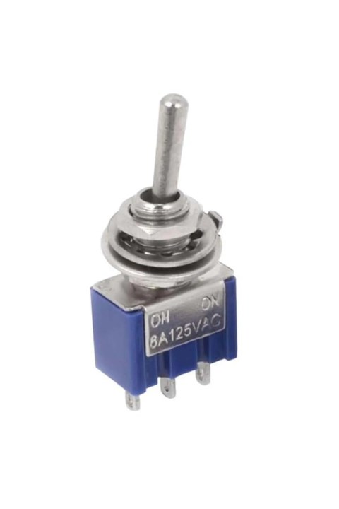 3 Pin Mini Toggle Anahtar MTS102 SPDT