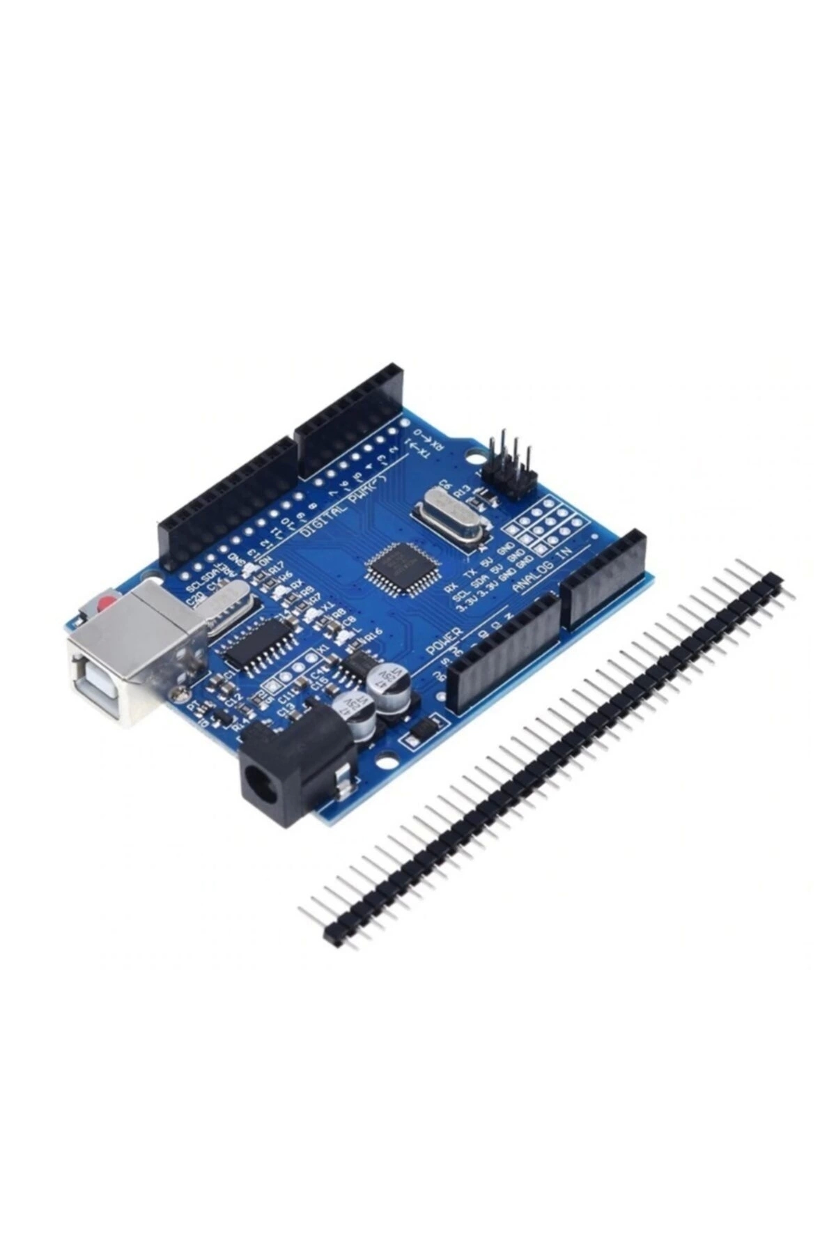Arduino Uno R3 - Smd Klon (ch340 &Ccedil;ipli) - Usb Kablo Hediyeli