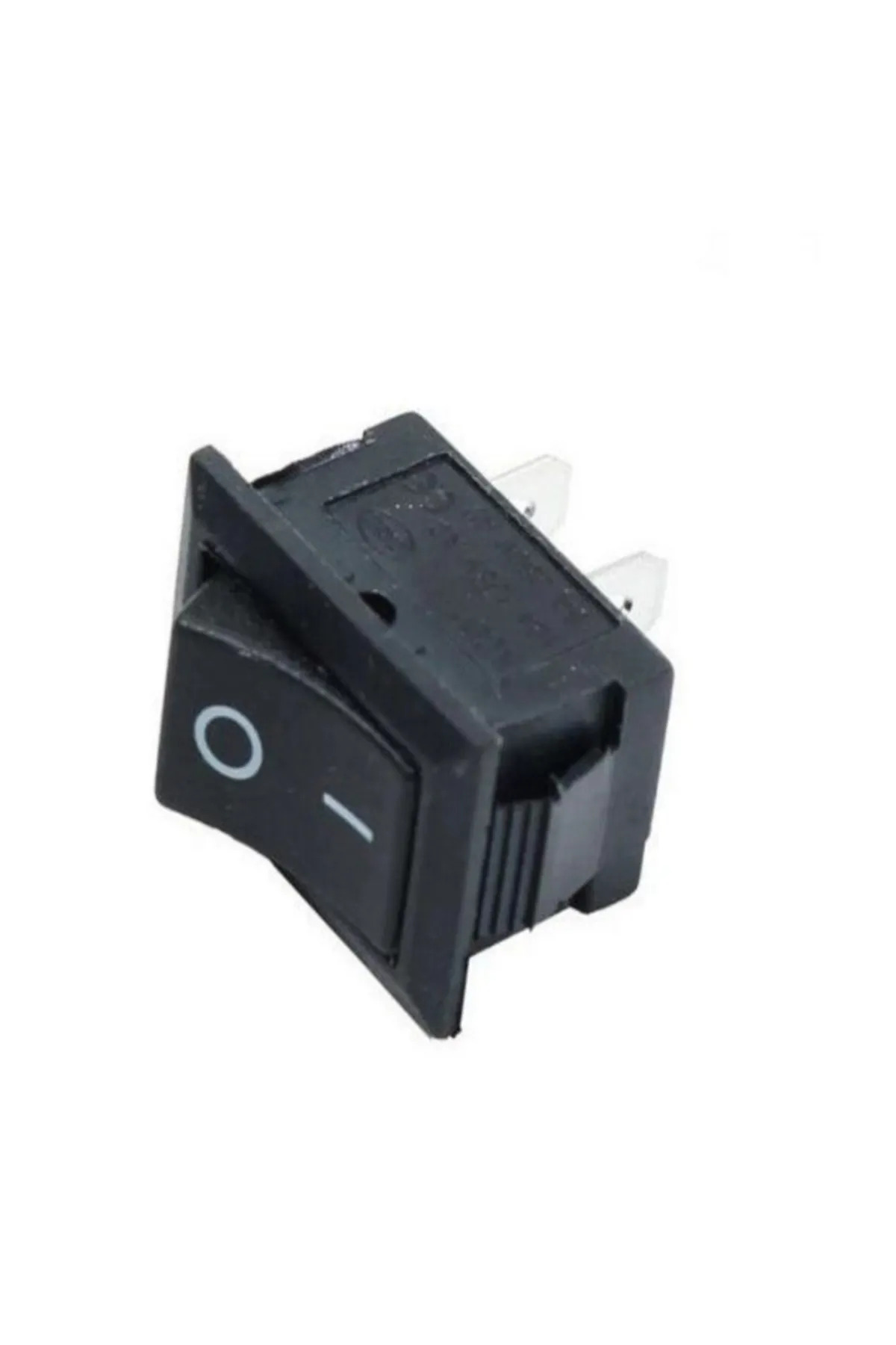 2 Pin Rocker A&ccedil; Kapa Anahtarı KCD1 B1 Siyah