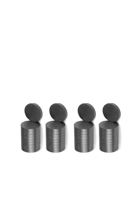 Ferrit Mıknatıs 15x3 mm Yuvarlak Disk