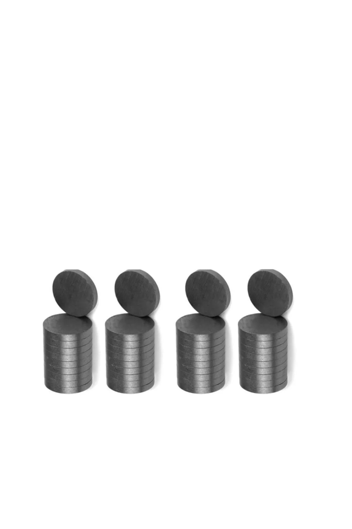 Ferrit Mıknatıs 15x3 mm Yuvarlak Disk
