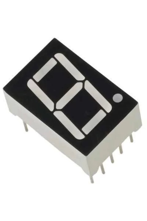 14 mm 1 Haneli Kırmızı 7 Segment Ortak Anot