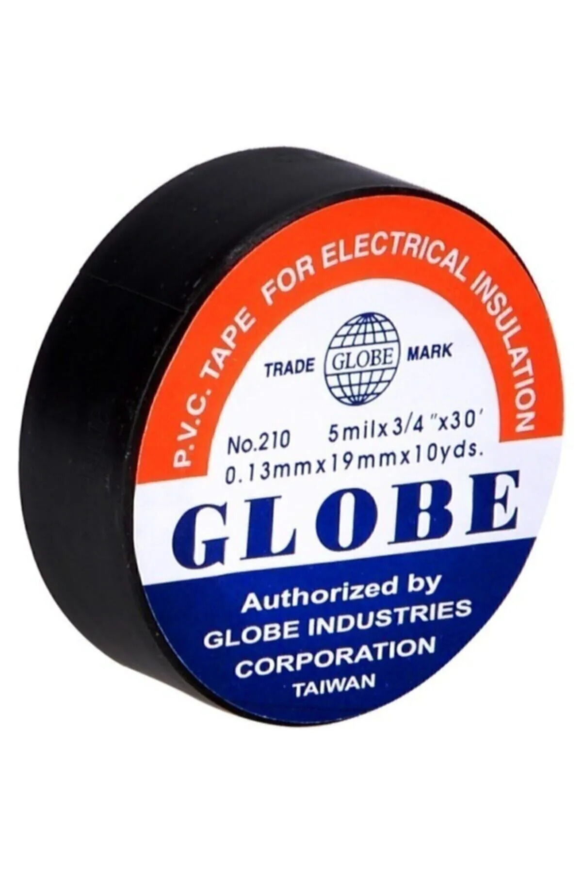 Globe Elektrik Bandı siyah renk izole elektrik bandı